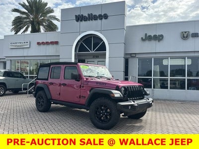 2022 Jeep Wrangler Unlimited Willys