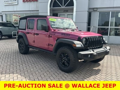 2022 Jeep Wrangler Unlimited Willys