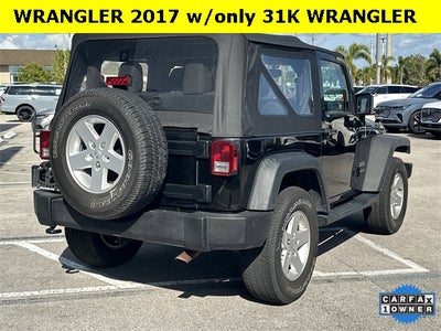 2017 Jeep Wrangler Sport Sport