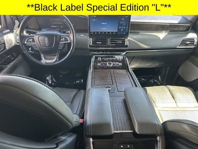 2022 Lincoln Navigator L Black Label Special Edition Pkg