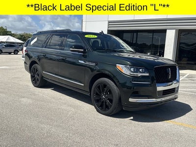 2022 Lincoln Navigator L Black Label Special Edition Pkg
