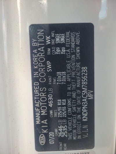 2021 Kia Sportage EX