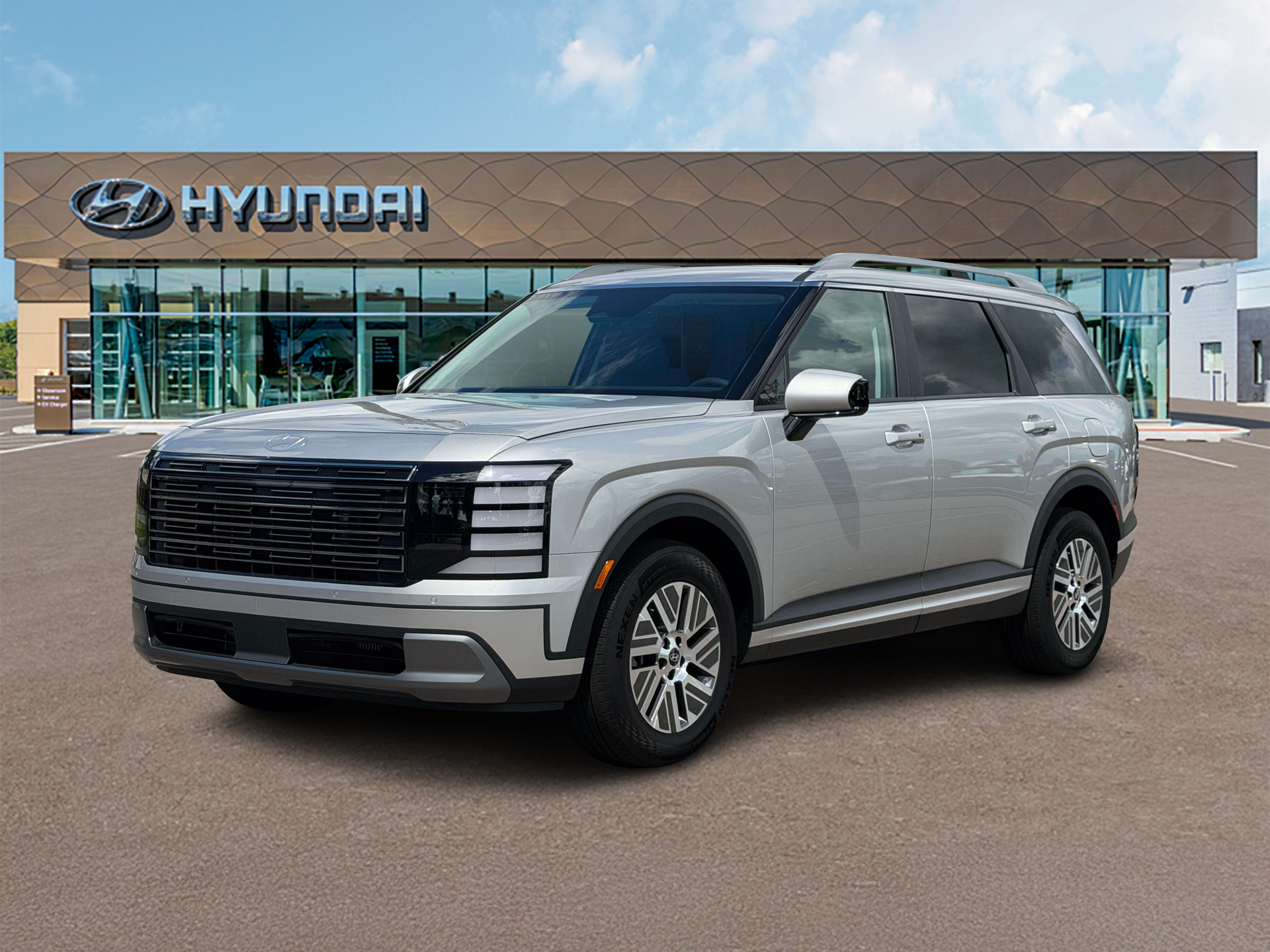2027 Hyundai PALISADE HYBRID Blue SEL 8P