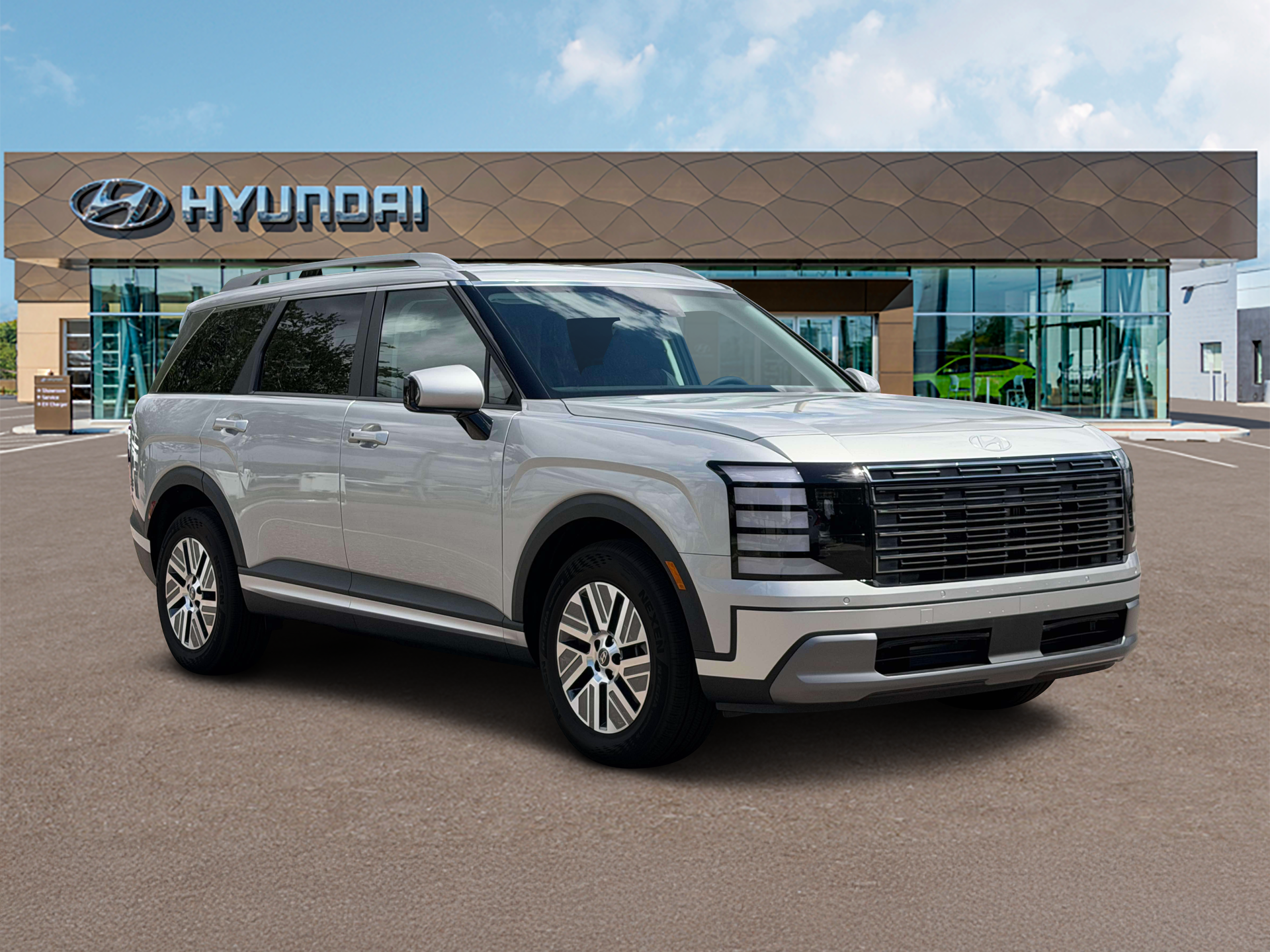 2027 Hyundai PALISADE HYBRID Blue SEL 8P