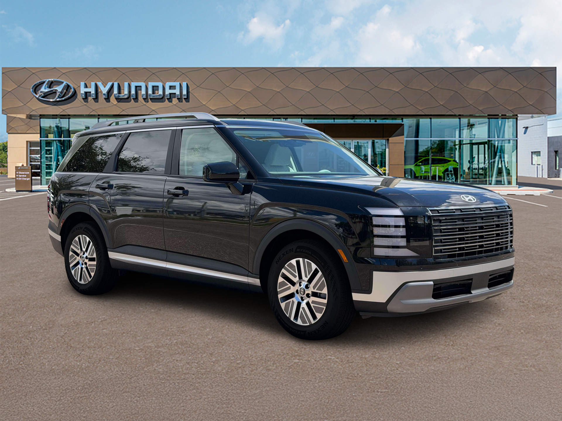 2027 Hyundai PALISADE HYBRID Blue SEL 8P
