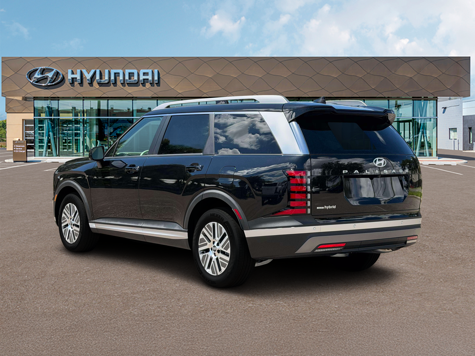 2027 Hyundai PALISADE HYBRID Blue SEL 8P
