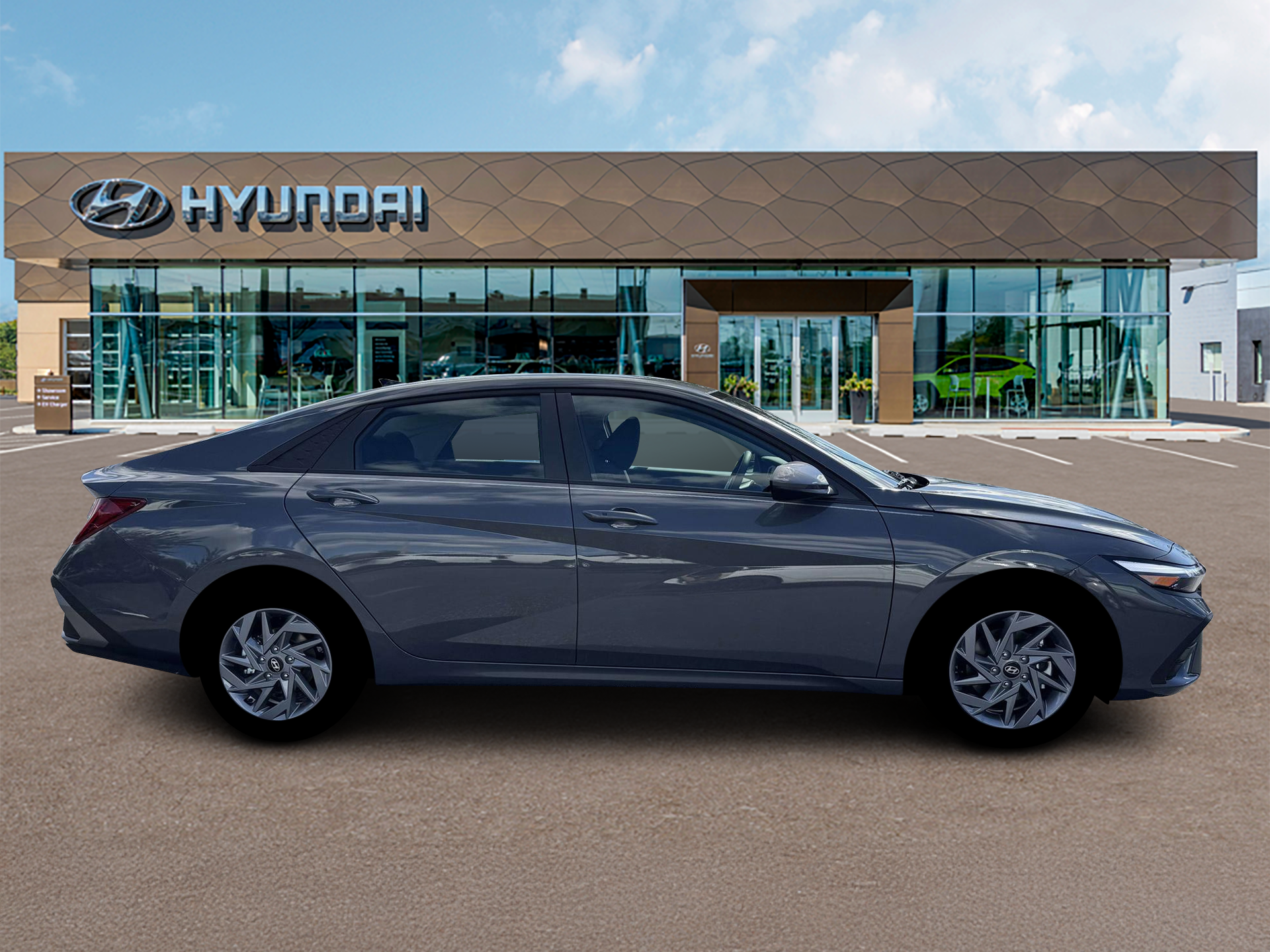 2026 Hyundai ELANTRA HYBRID Blue