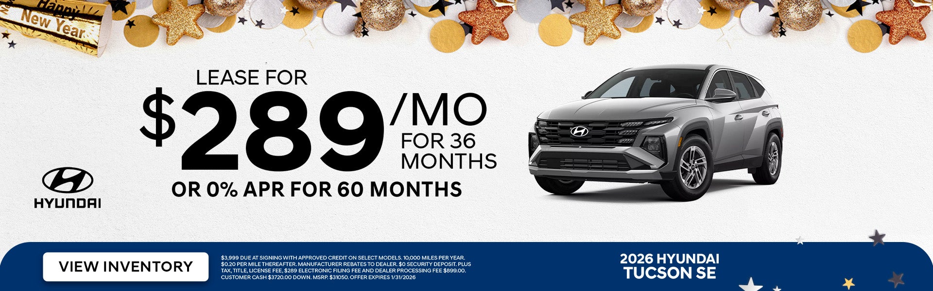 Hyundai Tucson Special Offer