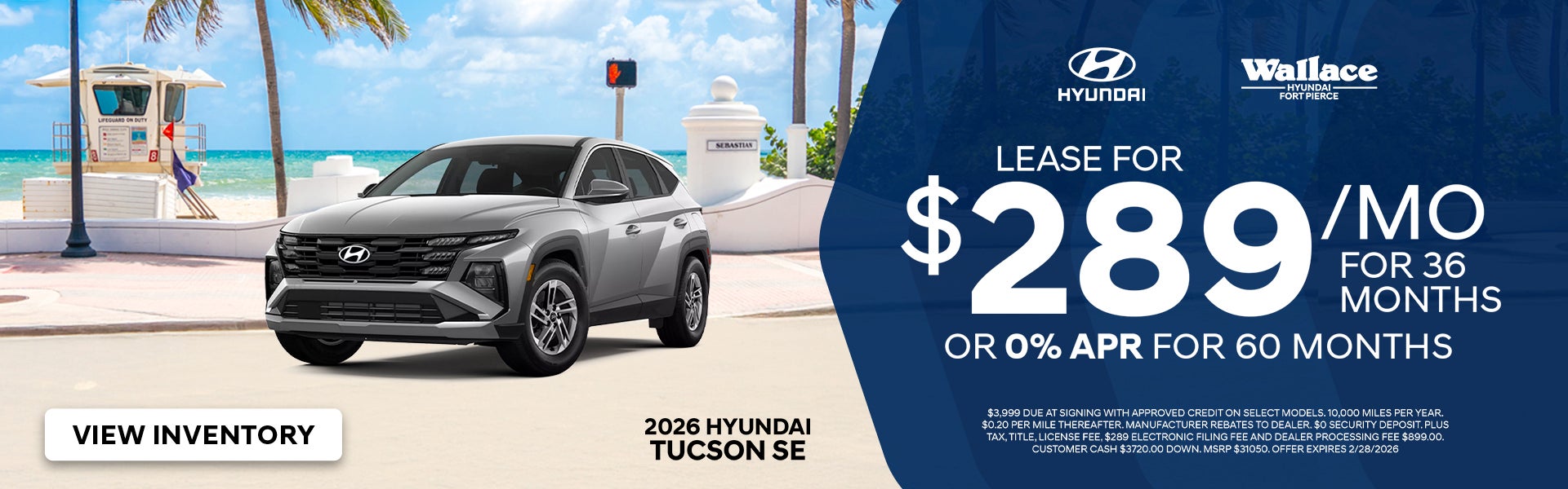 Hyundai Tucson Special Offer