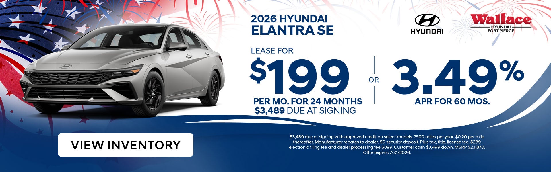 Elantra Special Offer