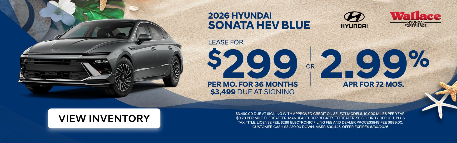 Sonata Special Offer