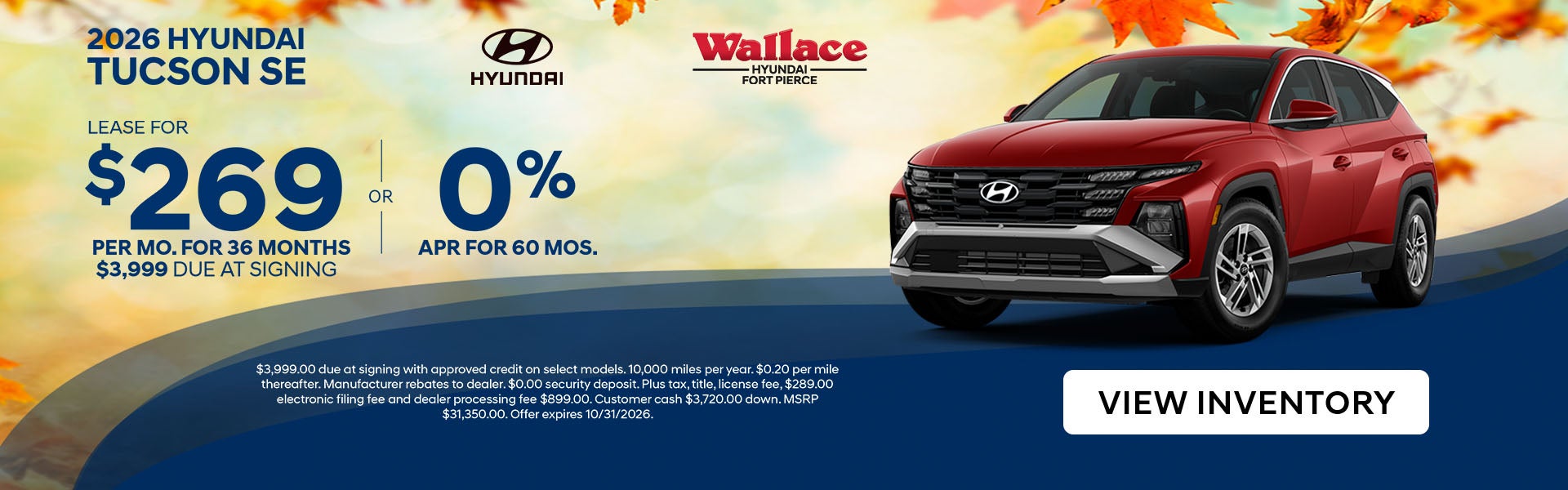 Tucson Special Offer