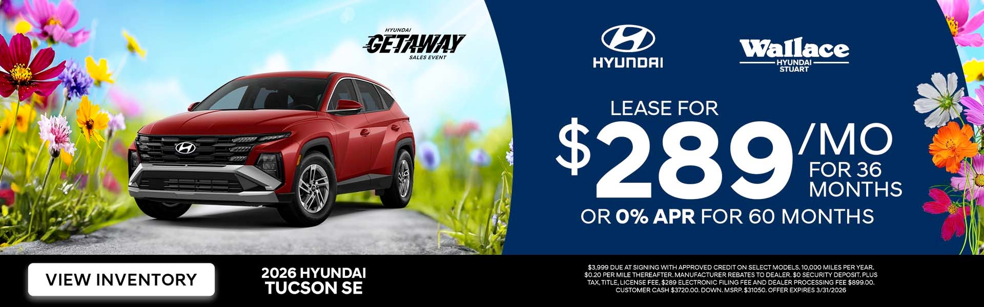 Hyundai Tucson Special Offer